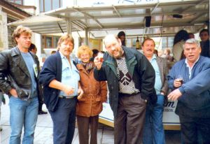 Bierstand auf der Erffnungsfeier